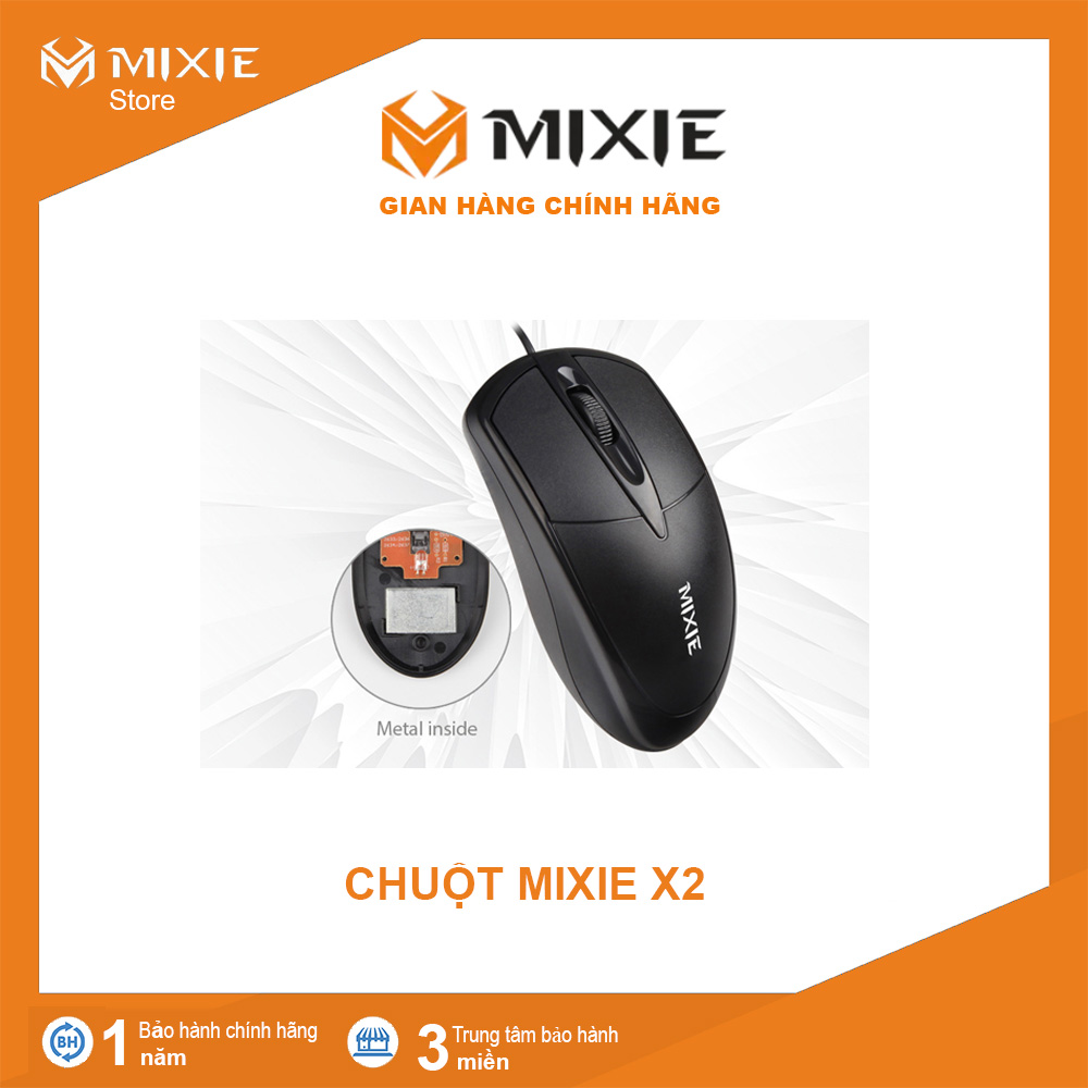 Chuột có dây MIXIE X2 - Bán Chạy Nhất Thị Trường