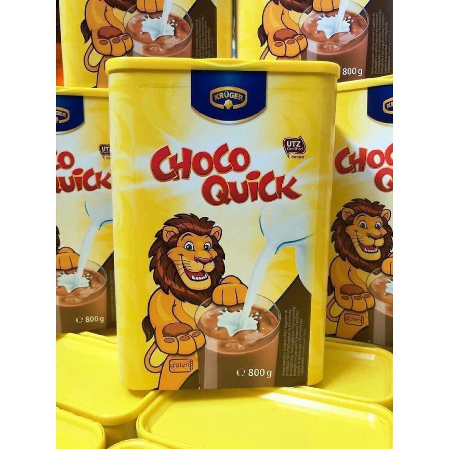 Bột cacao choco quick hộp 800gr