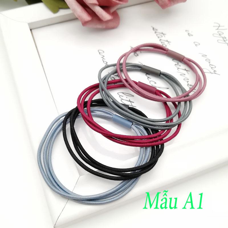 [HCM]Set dây buộc tóc  đẹp nhiều mẫu lựa chọn  cho mẹ và bé  X20001