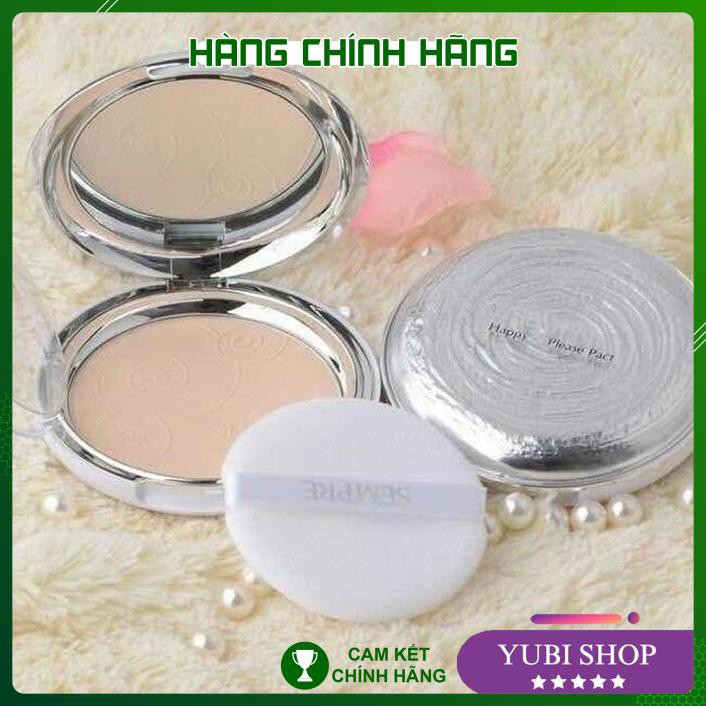 Phấn phủ siêu mịn hàn quốc hàng auth - geo sempre happy & please pact - yubi shop