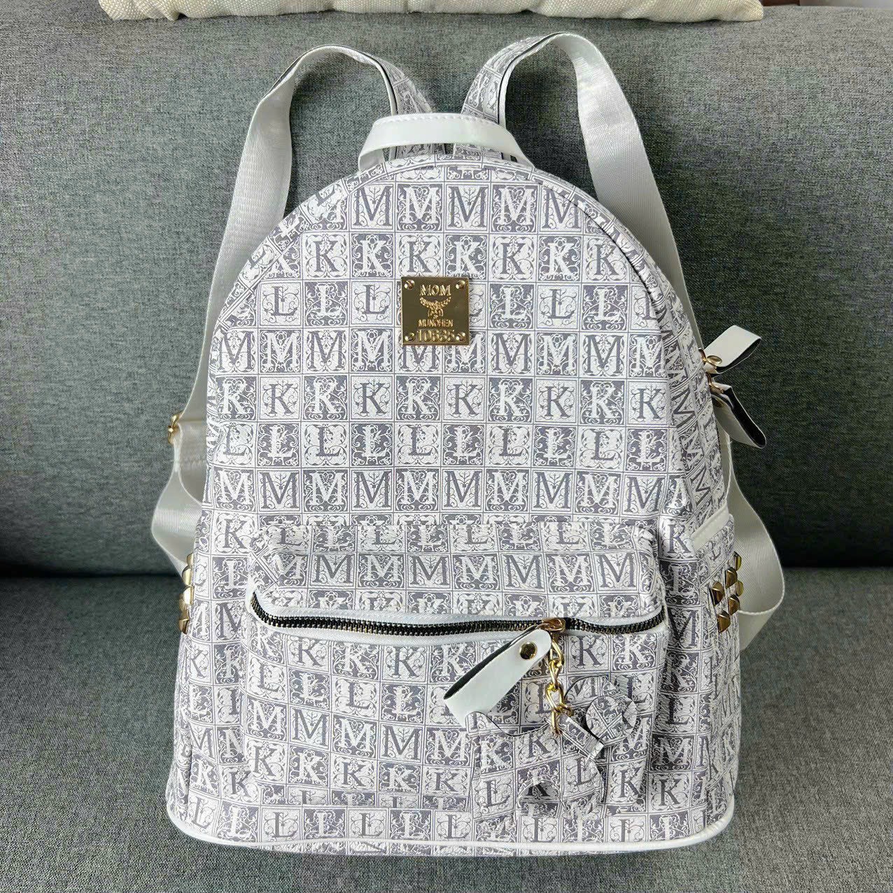 Balo thời trang nam nữ đi học size 40 vừa A4.