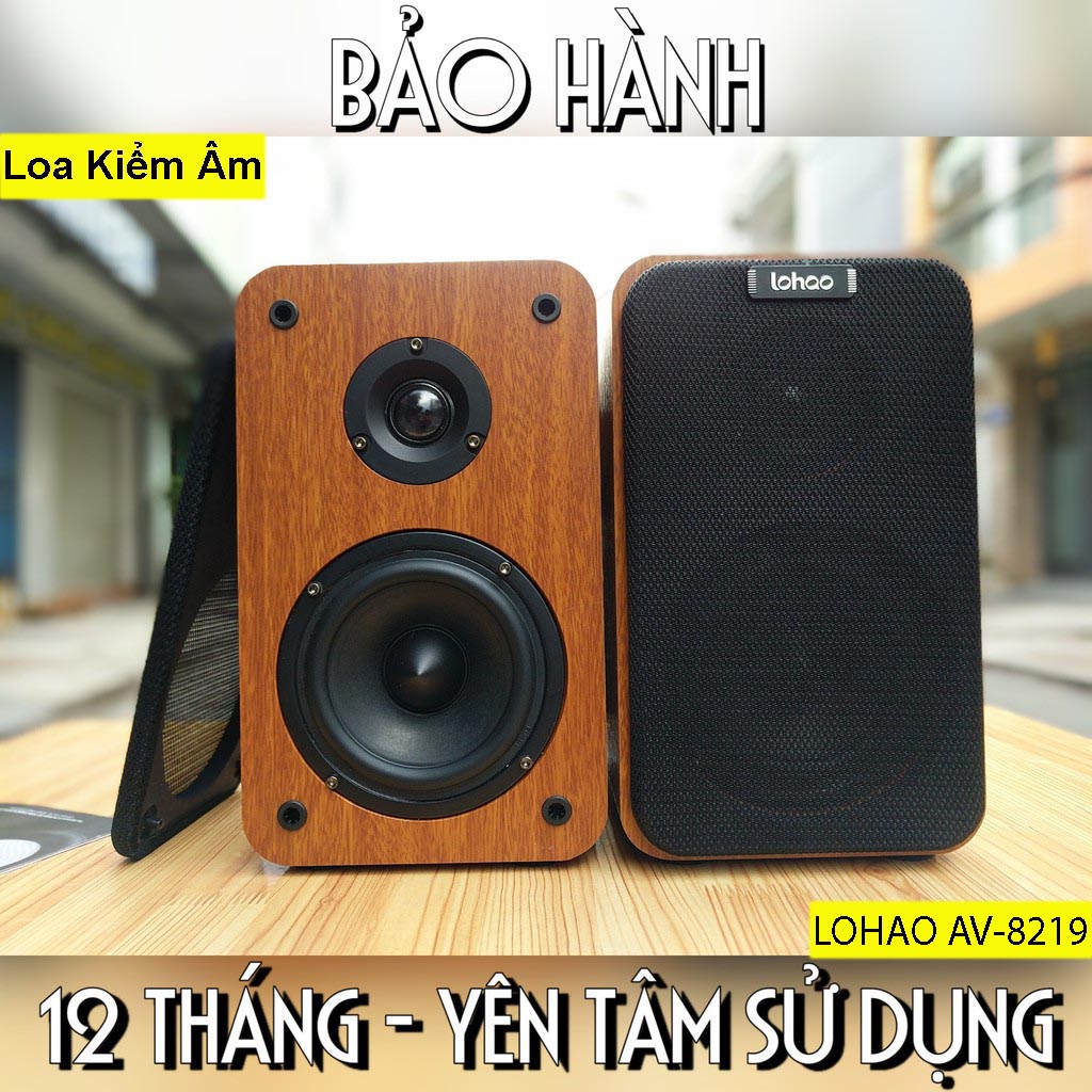 Mua Loa Vi Tính Âm Thanh Tốt Loa Vi Tính Kiểm Âm LOHAO AV8219 Giá Cực Rẻ Kết Nối Bluetooth Nhanh Loa Âm Thanh Vòm Loa Nghe Nhạc Hay Bass Treable Mạnh Mẽ Công Suất Lớn 100W Loa Vân Gỗ Loa Phòng Thu