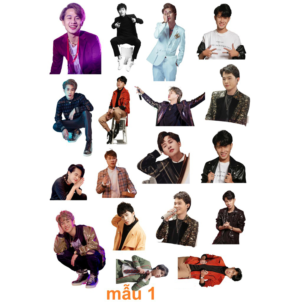 Stickers hình JACK (3 mẫu - có thể chọn)