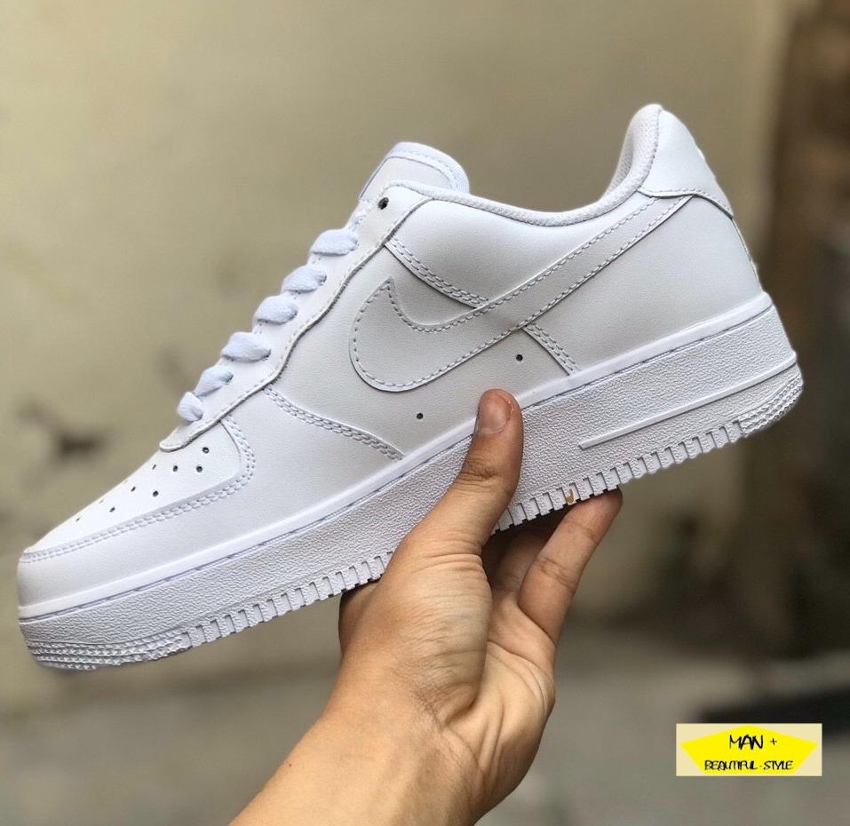 Giày thể thao sneaker AIR FORCE 1 shadow white