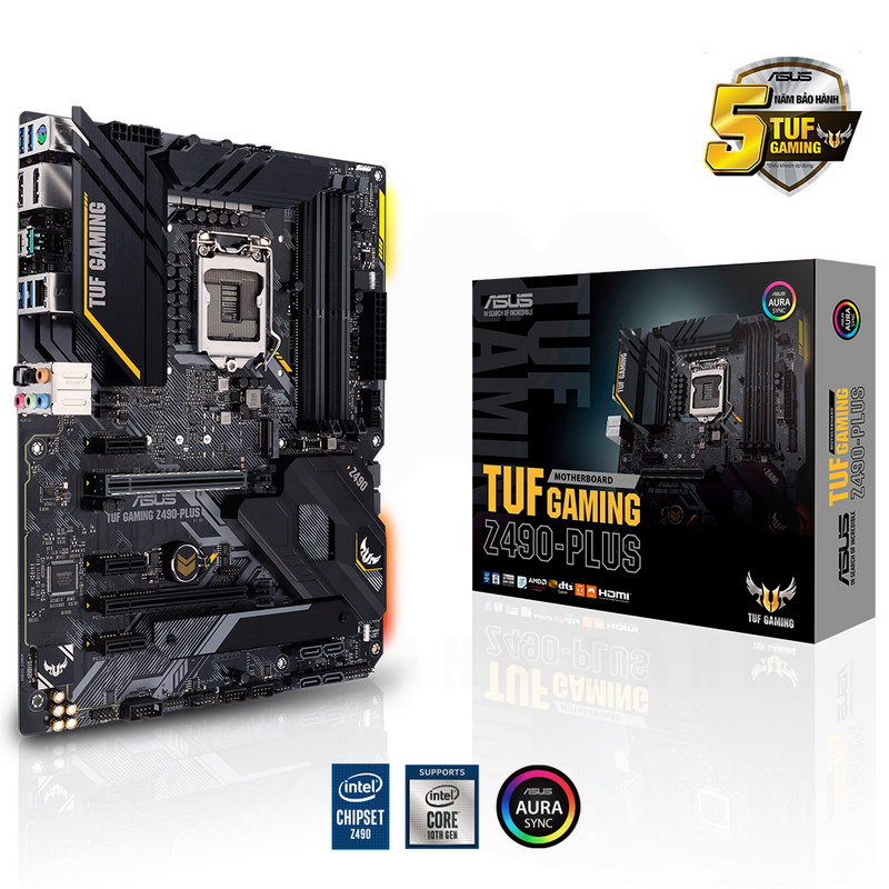 Bo mạch chủ asus tuf gaming z490-plus