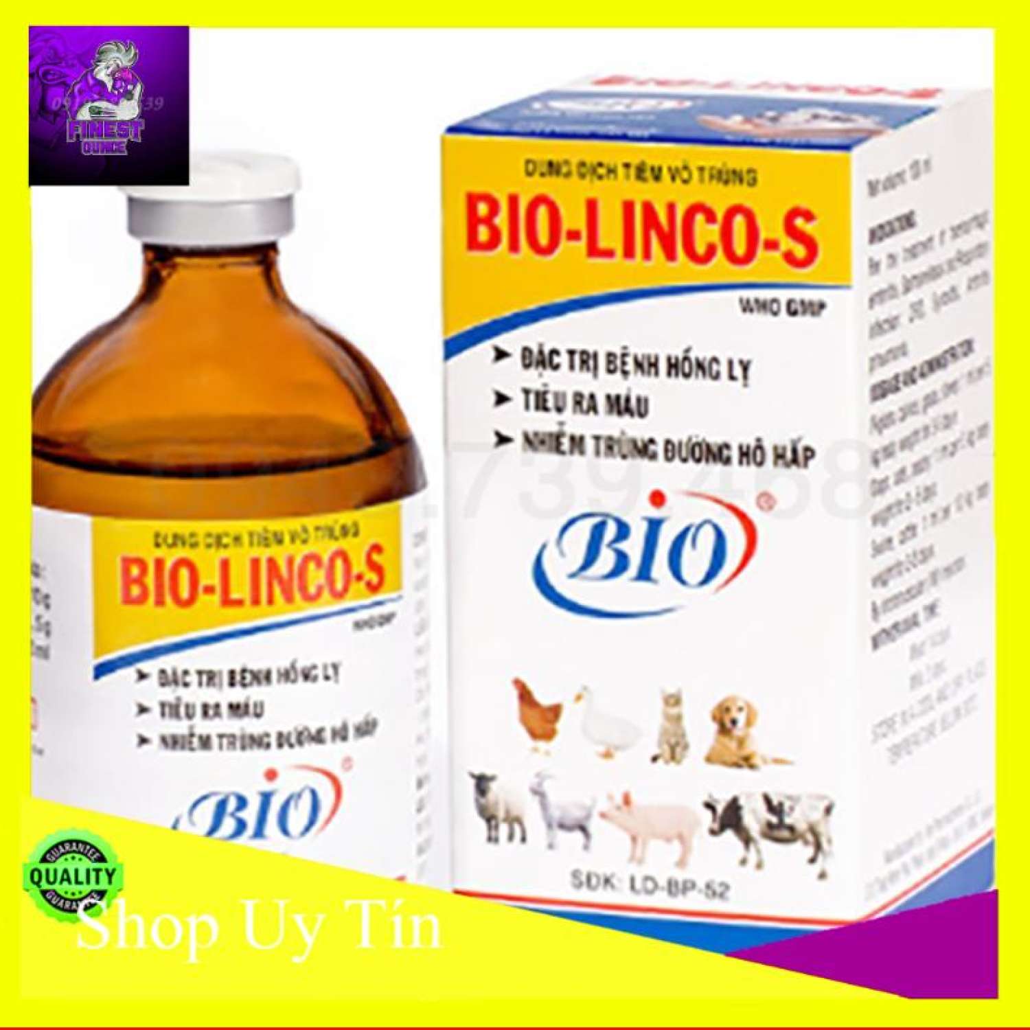 Bio Linco S Chai 100ml-Chích Gà Khò Khè-Viêm Khớp-Tang Cựa