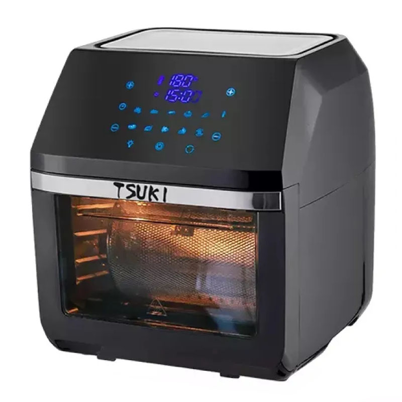 Tsuki Viet Star Tsuki-Af1201 12lit Oil Free Fryer, 10 Multifunction Frying and Grilling Functions, Capacity 2200w, Automatic Shutdown When Overheating 12 Months Warranty.