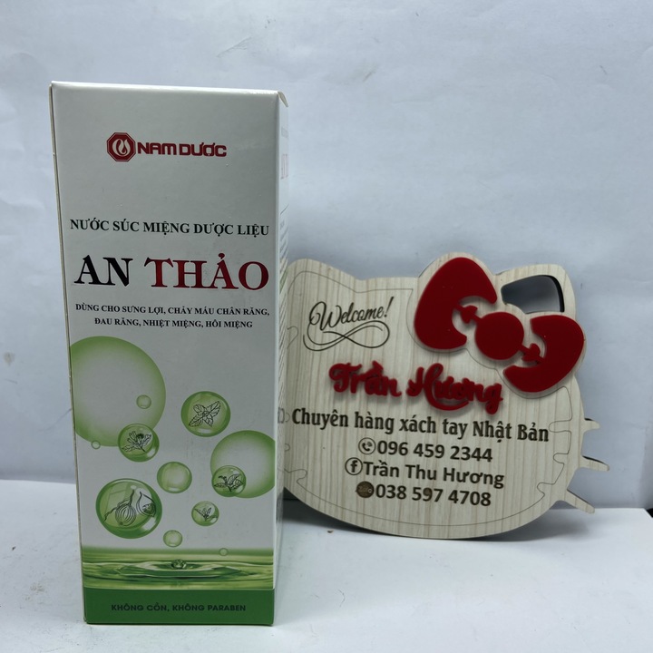 Nước súc miệng dược liệu an thảo - chai 250ml