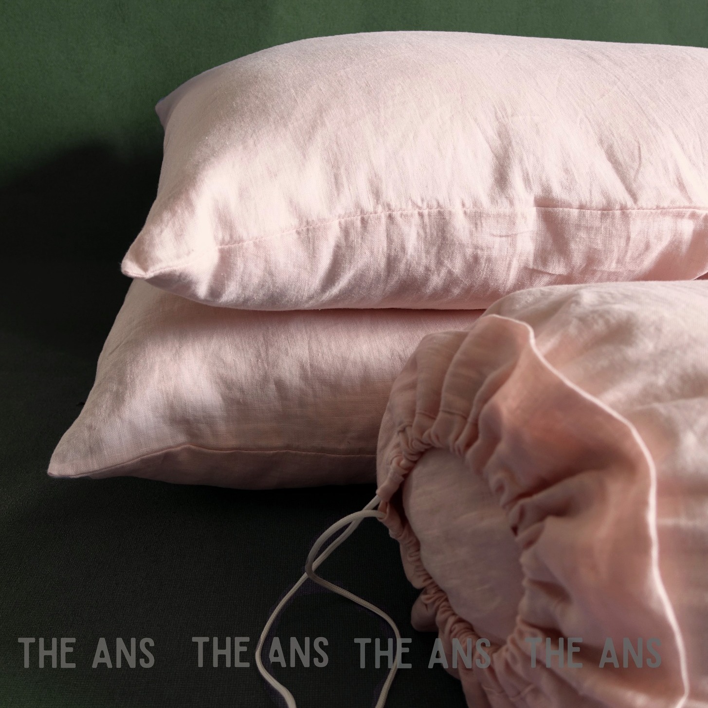 Vỏ gối ôm 100% linen the ans size 70x100cm