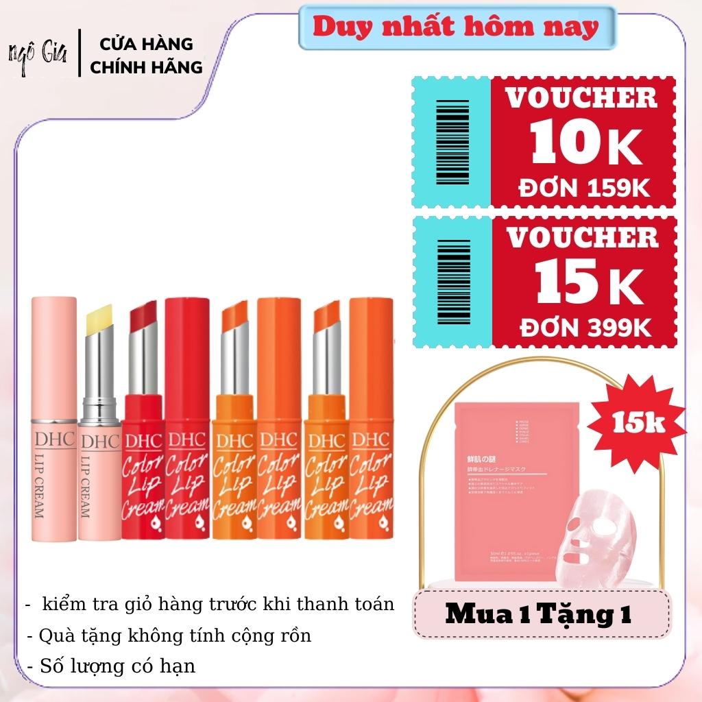 Son dưỡng môi DHC không màu Lip Cream 1.5g Nhật Bản (không màu) - Sale Chính hãng