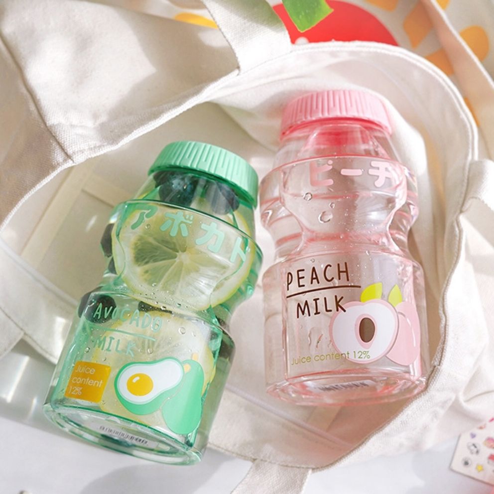 Bình nước hình bình sữa (tặng dây đeo)