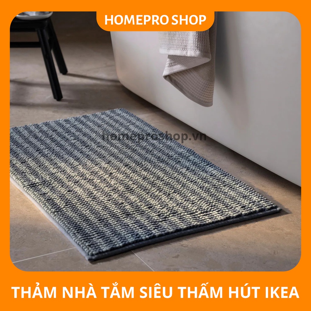 Thảm nhà tắm toftbo ikea kích thước 40x60cm
