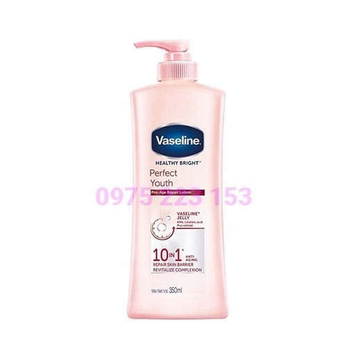 Sữa dưỡng thể Vaseline Perfect 10in1 350ml- sản phẩm tốt chất lượng cao cam kết như hình độ bền cao