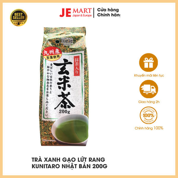 Trà gạo rang Nhật Bản  - trà gạo lứt