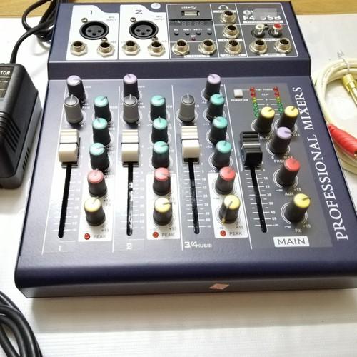 Mixer F4-USB có bluetooth mẫu mới 2019