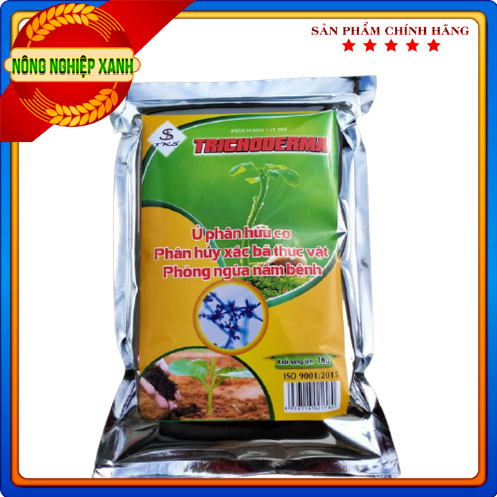 Tks - trichoderma: ủ phân vi sinh, cải tạo đất, phòng nấm bệnh