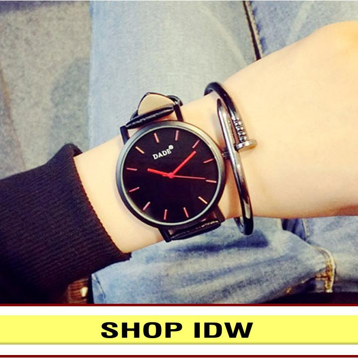Đồng hồ nam dây da dade idw 8481