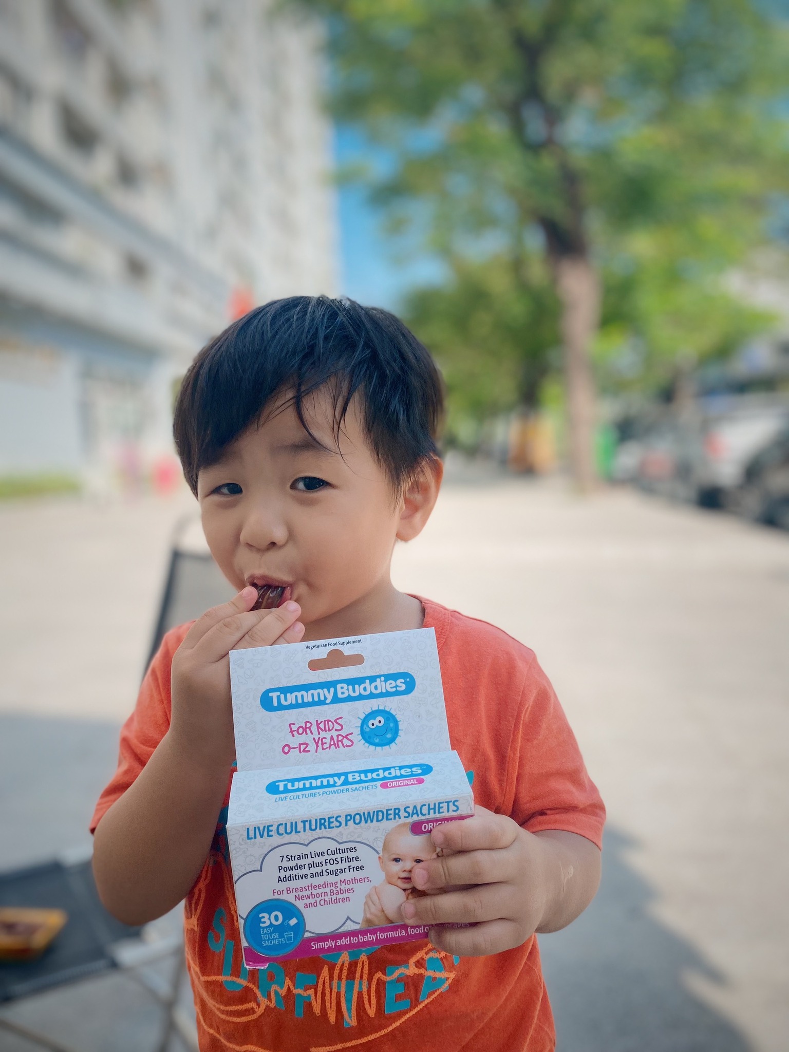 Men vi sinh Tummy Buddies hồng - 30 gói
