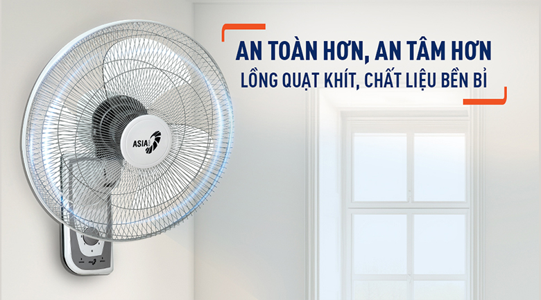 Quạt treo tường Asia 3 cánh VY357690 55W