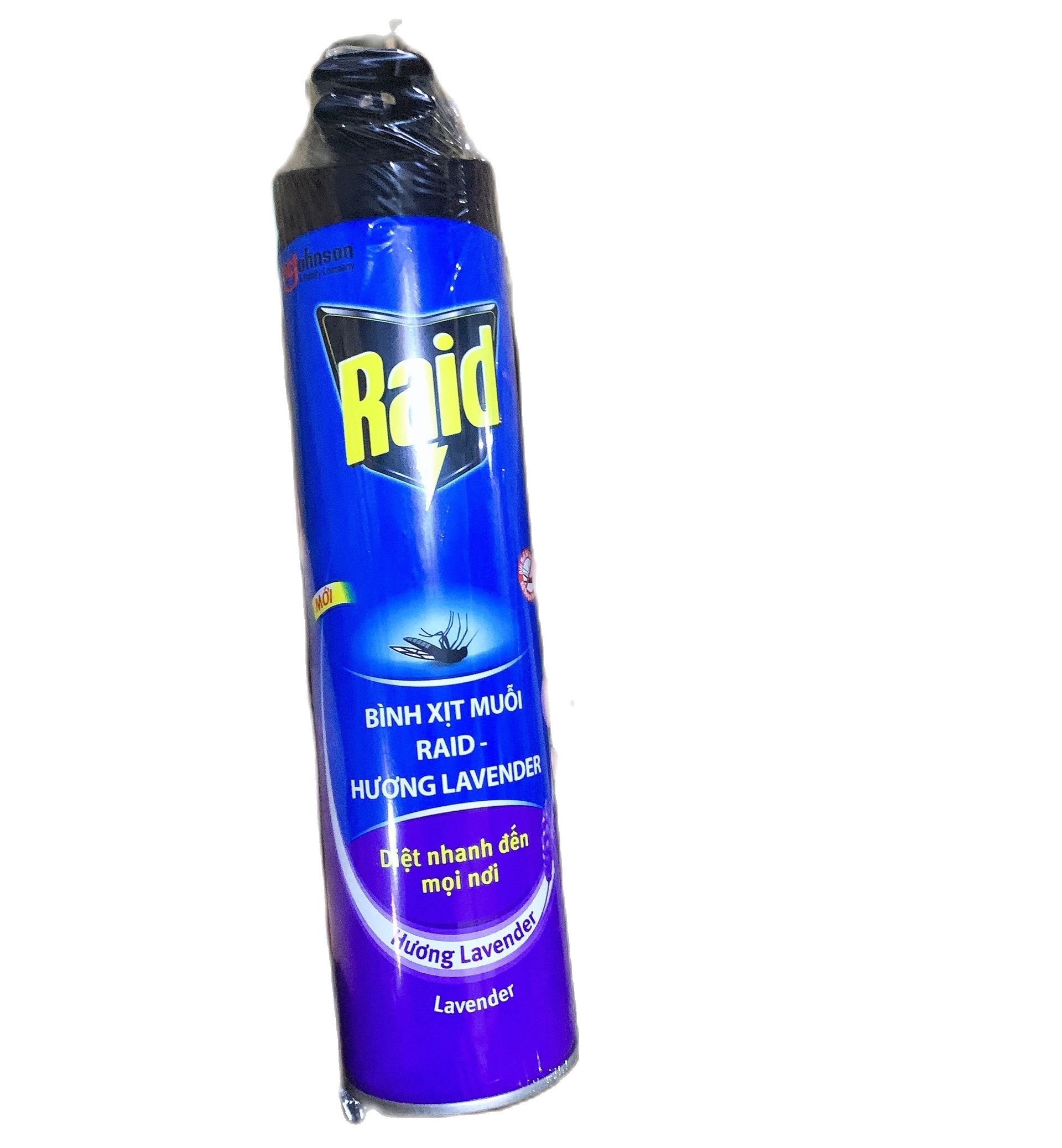 Bình Xịt Muỗi Raid Hương Lavender 600ml