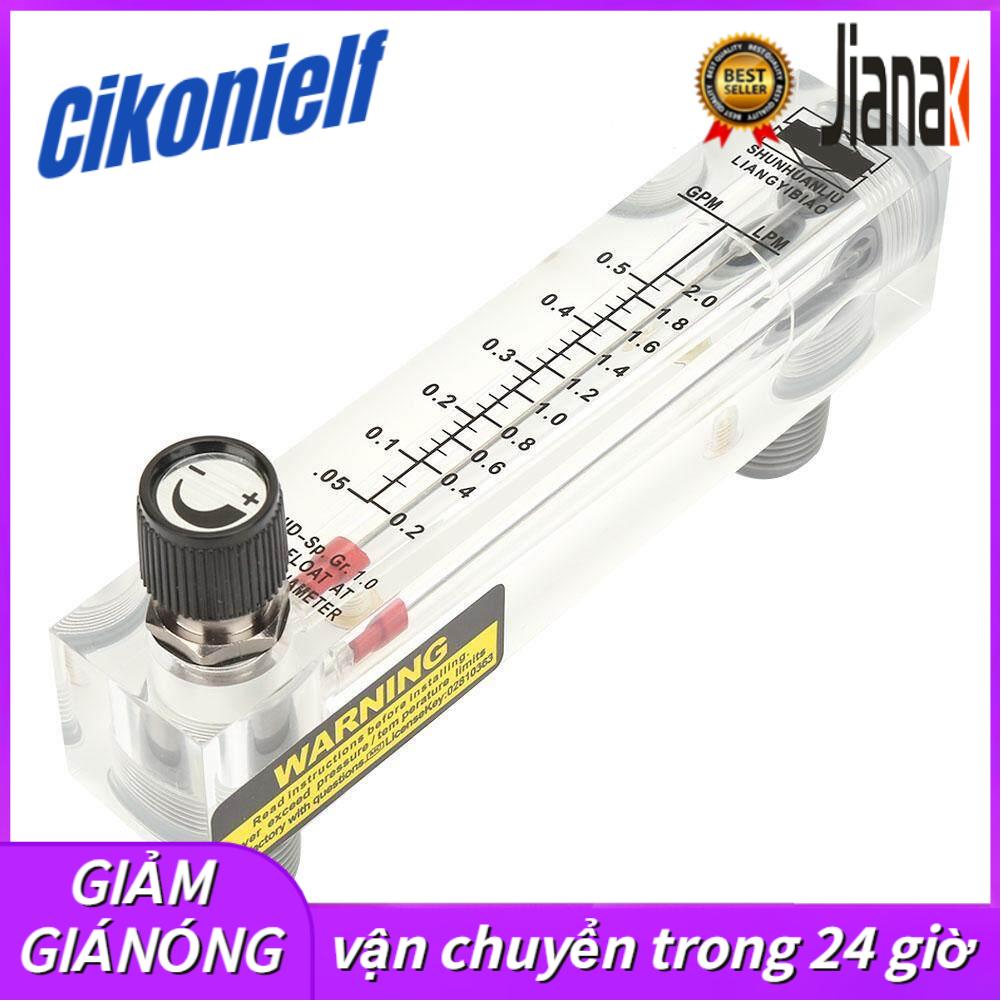 【Jianak】LZM-15T Lưu Lượng Kế Loại Bảng Điều Khiển Núm 0.1-0, 5gpm Đo Lường ZG1/4"