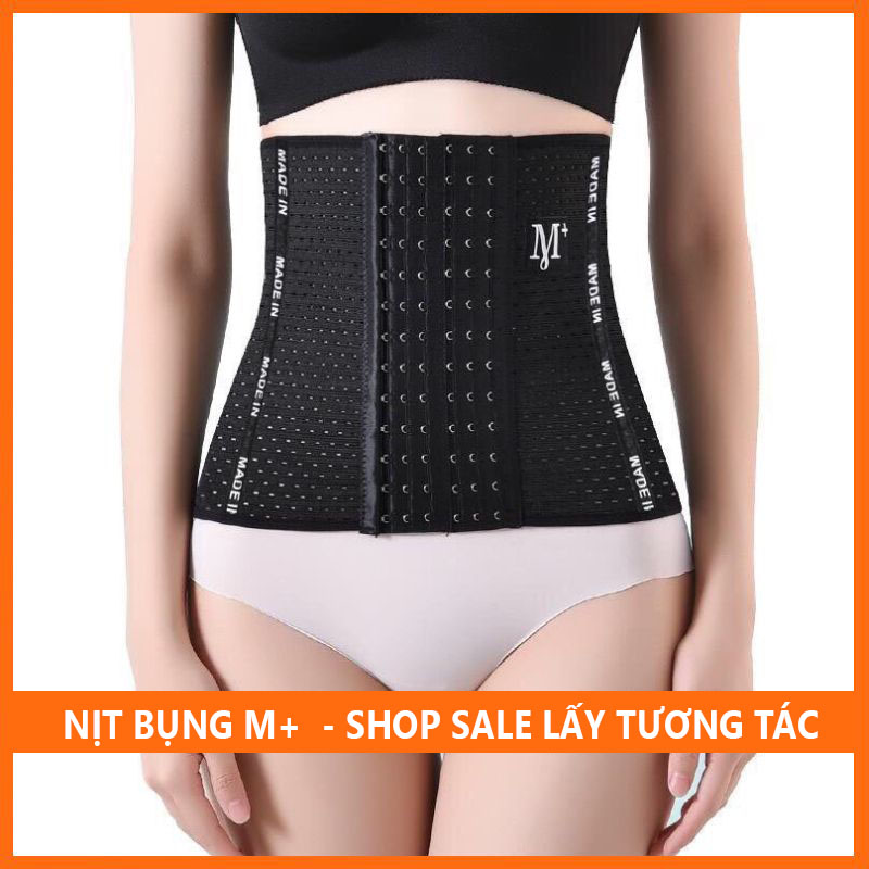 Gen nịt bụng M+ định hình eo thon chống cuộn