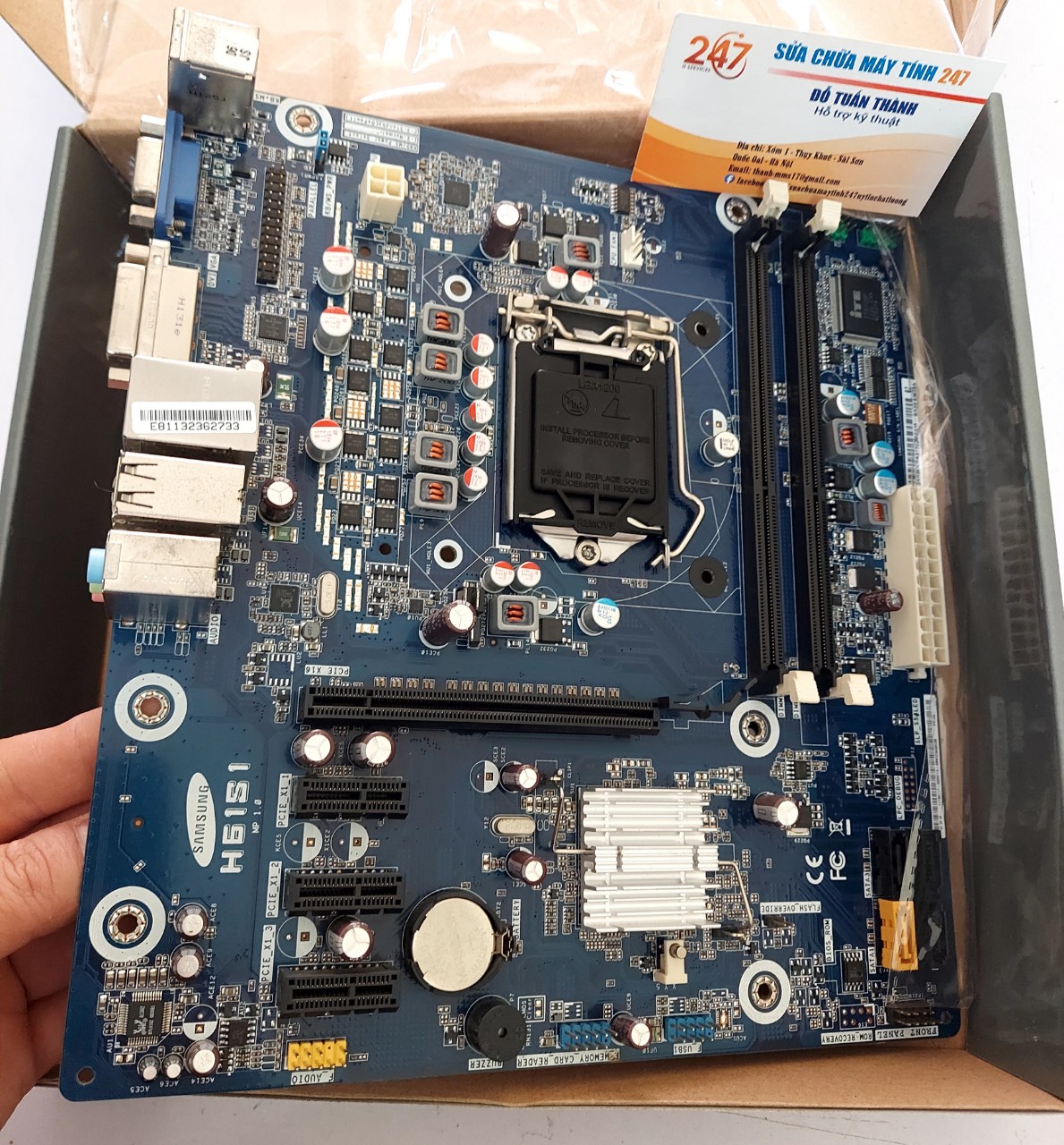 Main samsung h61 bảo hành 24 tháng