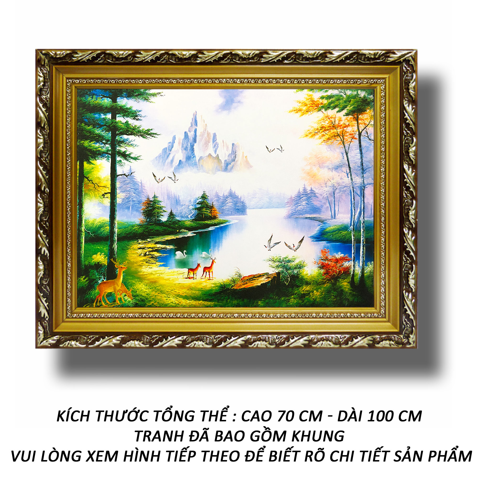 Tranh treo tường - lộc tài phú quý 39 - tranh minh hiền
