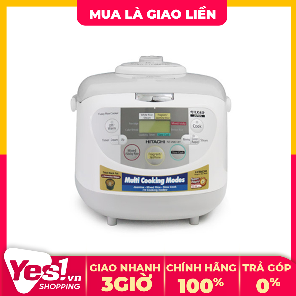 Rz-vmc10y - nồi cơm điện hitachi rz-vmc10y 1 lít - bảo hành chính hãng - voucher 10% lên đến 800k
