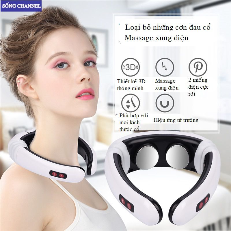 Máy massage cổ vai gáy 3d thông minh kl -5830