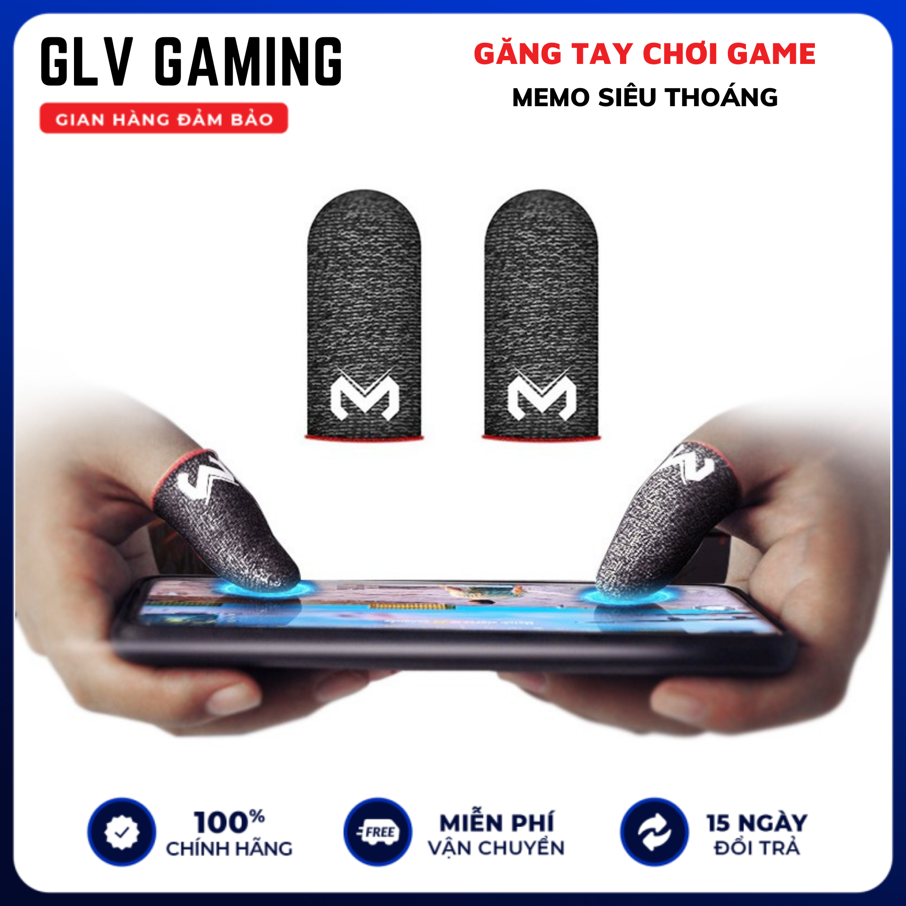 Bao tay chơi game Sợi Carbon Cao Cấp MEMO GT3, Găng tay chơi game ff chuyên nghiệp, chống ra mồ hôi tay, tăng độ nhạy 30%