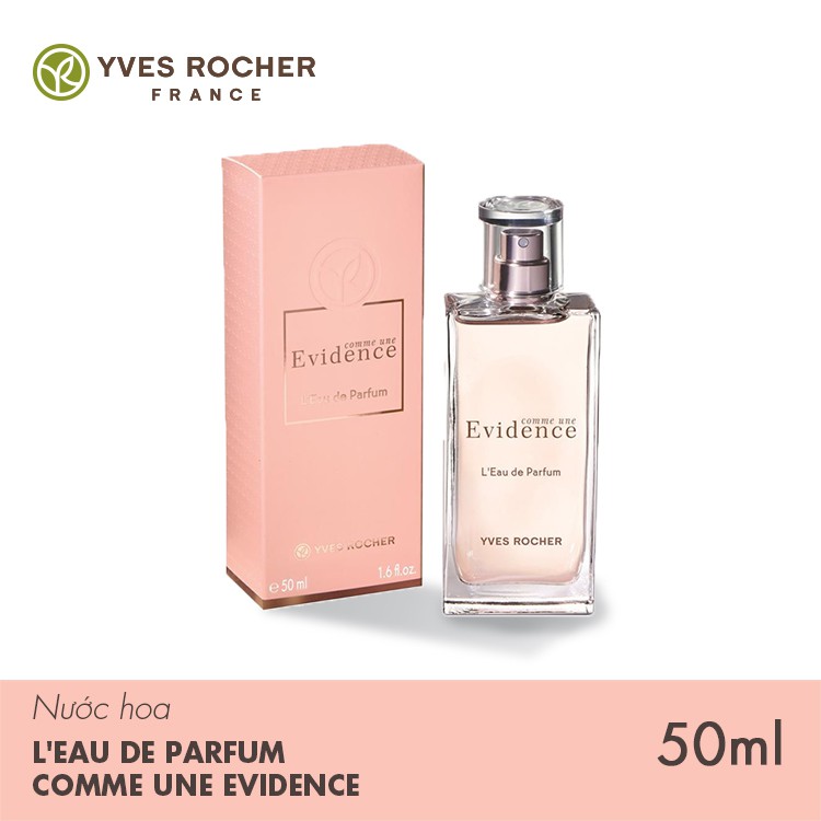 Yves rocher - nước hoa nữ comme une evidence 50ml edp