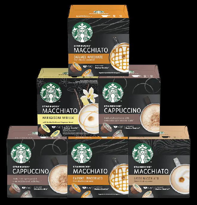 Starbucks® latte macchiato by nescafé® dolce gusto® - 36 capsules, date 05/2024