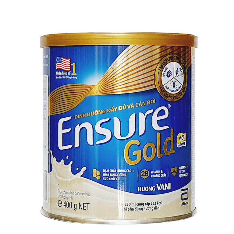 Ensure Gold 400g hương vani - Abbott