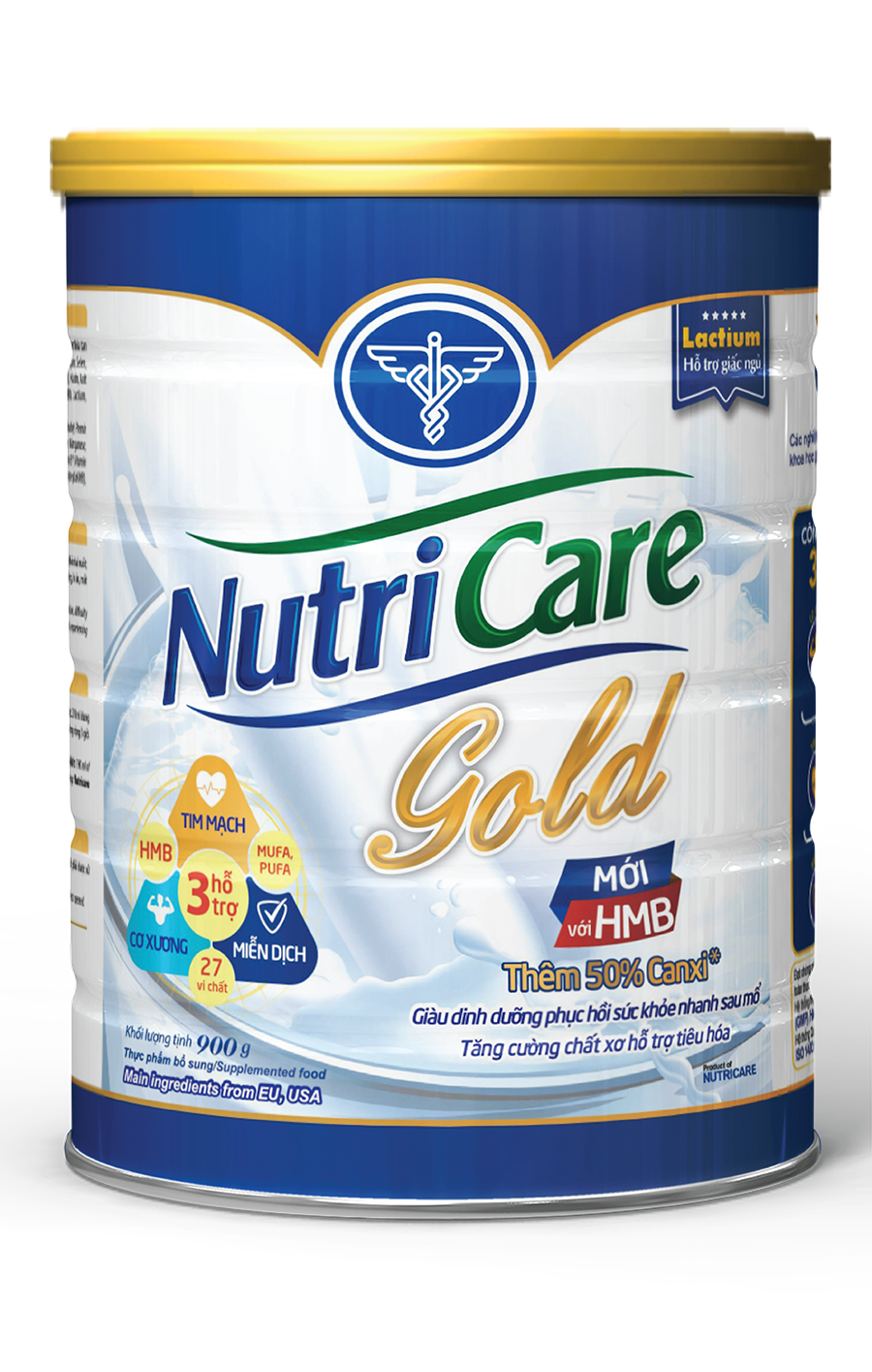 Sữa Nutricare Gold - Tăng cường sức khỏe cho người lớn tuổi 900g