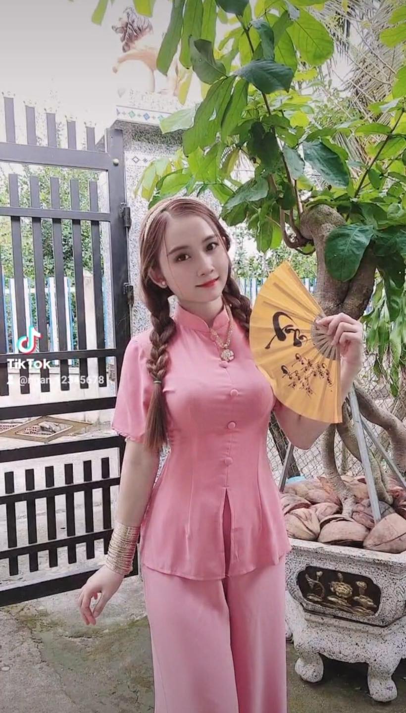 Đồ Lam Đi Chùa Nữ Bigsize - Bộ Đi Lễ Chùa Đẹp Cao Cấp Trang Nhã Vải Lụa Tằm Ý Nút Tàu Dành Cho Phật Tử_MoMo SHOP_LAM04