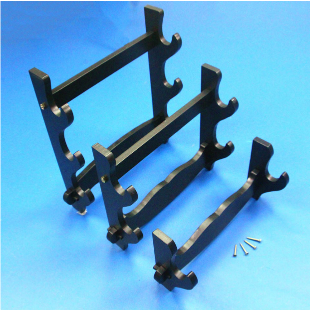 [Hoàn tiền 10%][ FREESHIP ] Giá đỡ kiếm bằng gỗ 2 tầng - loại vít tường