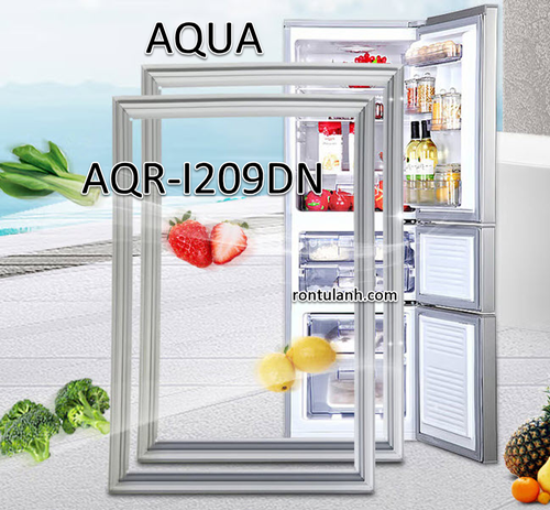 Ron cửa của tủ lạnh aqua model aqr-i209dn