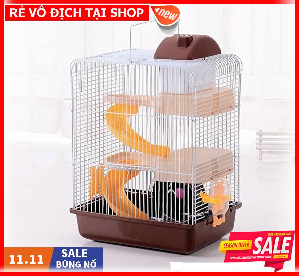 Lồng nuôi hamster hoàng tử 3 tầng