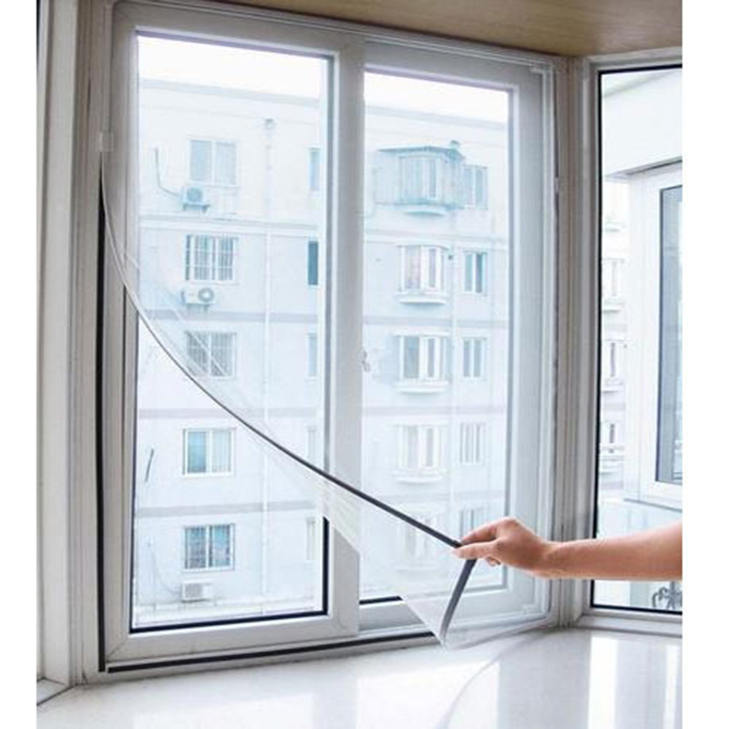 Lưới Chống Muỗi SOLANO Dạng Rèm Dán Cửa Sổ Đa Năng 130 x 150 cm HG-001293