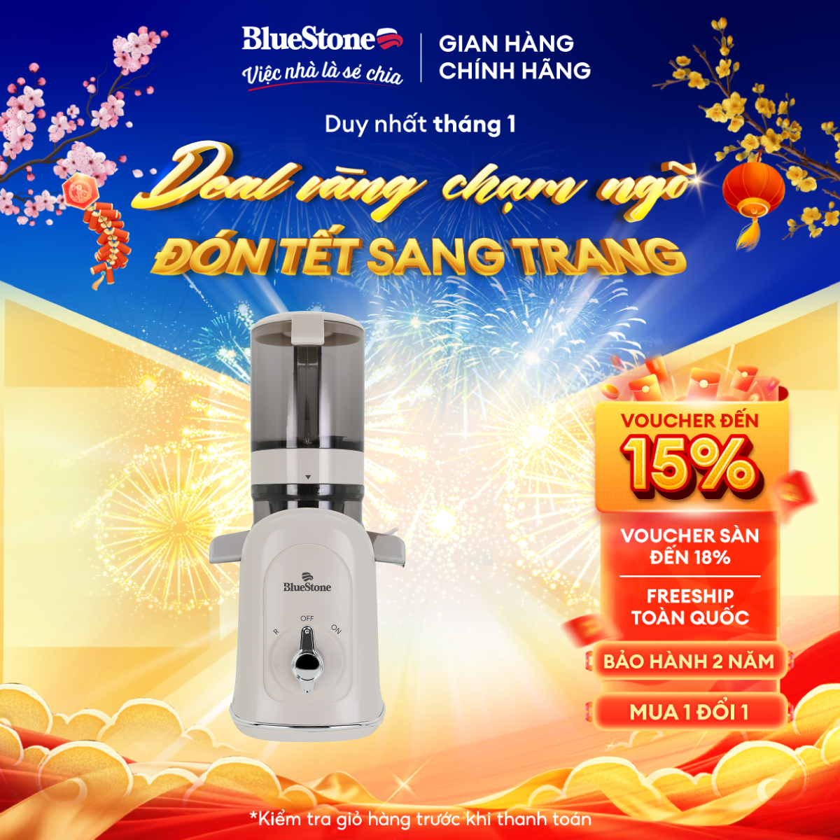 Máy Ép Chậm BlueStone SJB-6551-150W