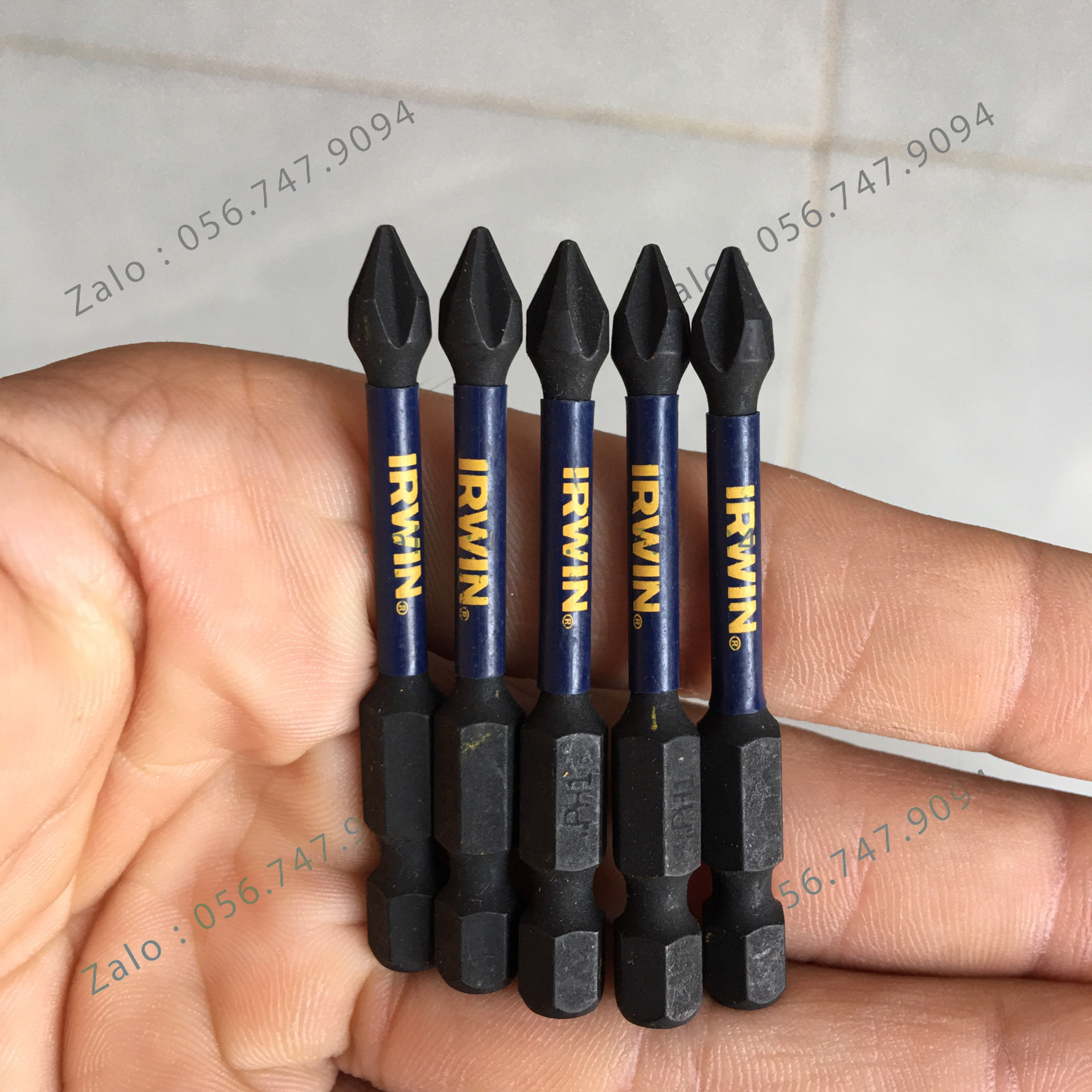Mũi vít bake irwin ph1 dài 58mm tem xanh