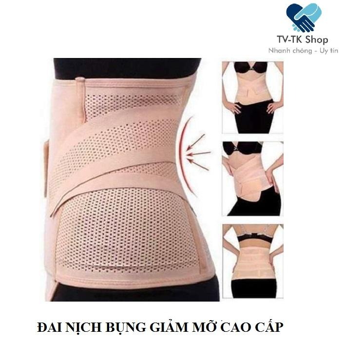 Đai Nịch Bụng Cao Cấp - Đánh tan mỡ thừa thon gọn vùng Eo Đùi Tay Mông