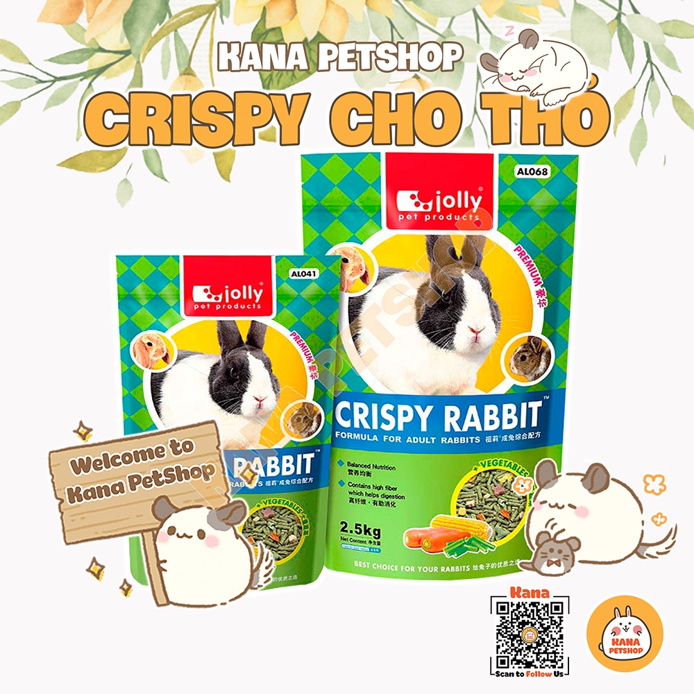 Nén crispy thỏ . cỏ nén thỏ jolly crispy rabbit thành phần cỏ khô rau củ dành cho mọi loại thỏ