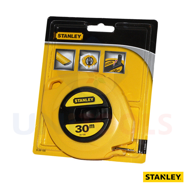Thước cuộn thép stanley 30m mã hàng 34-108n 100% chính hãng