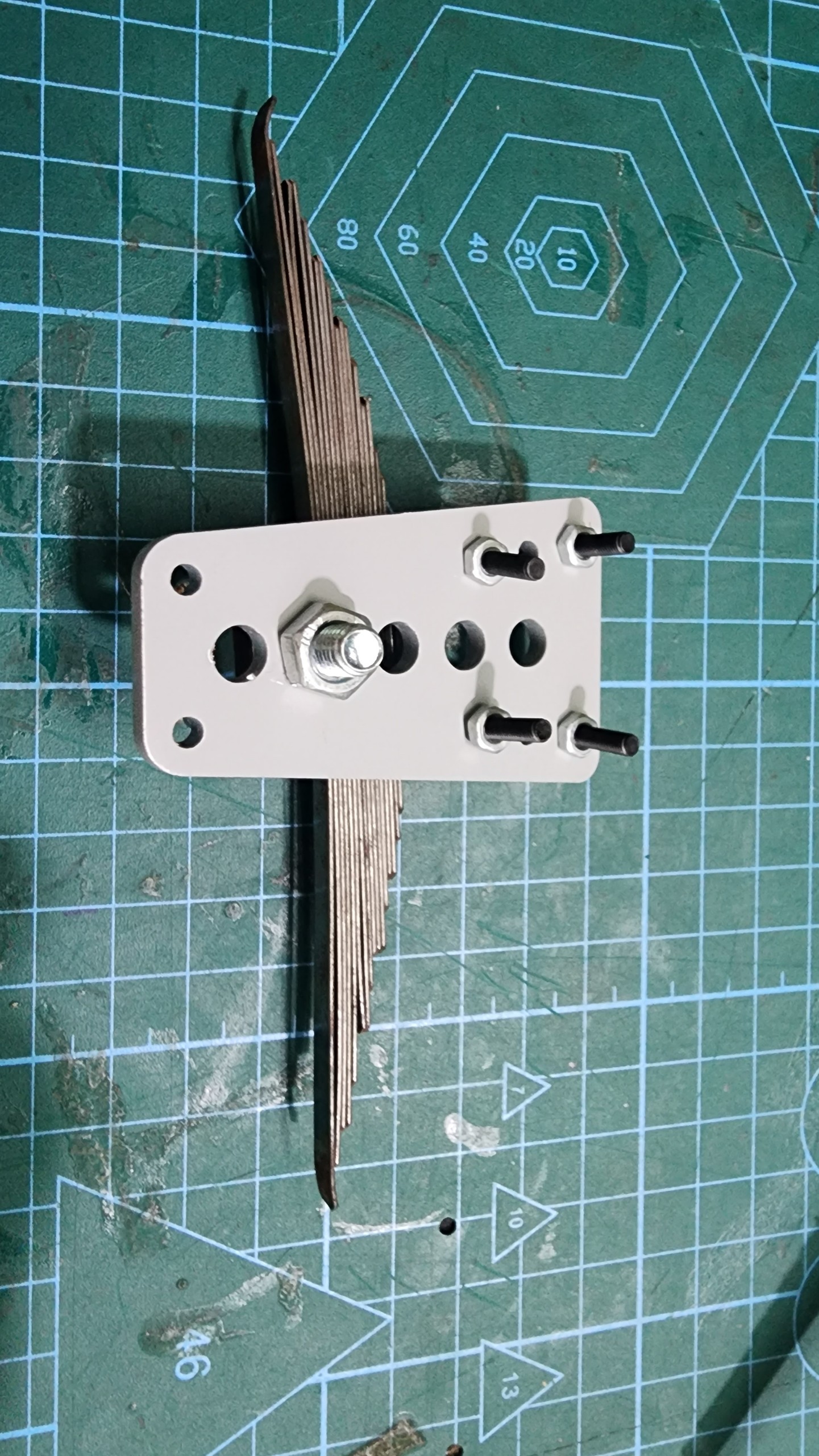 Bộ nhíp bập bênh xe rc 1/10