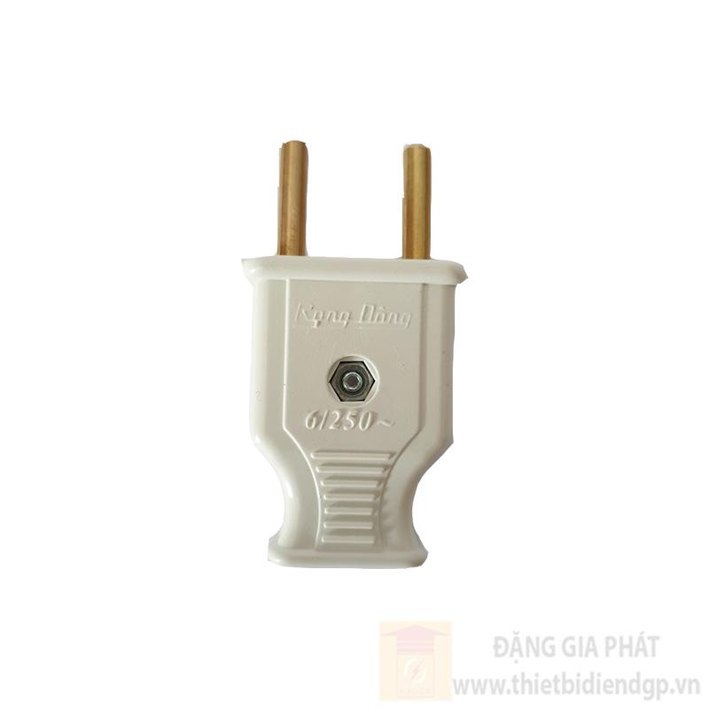 Phích cắm điện chân tròn chính hãng Rạng Đông - RDPC 01