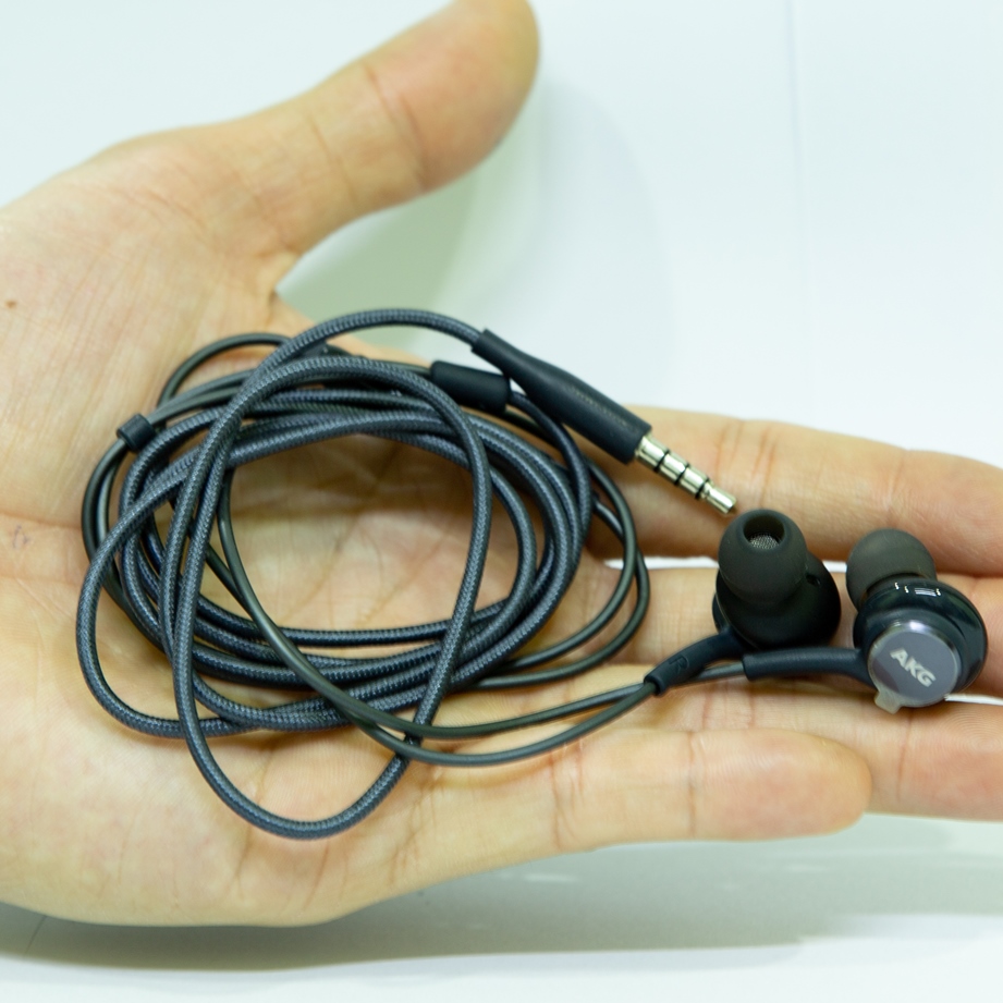 Tai nghe sam sung akg chính hãng note 9, chân tròn 3.5mm, dùng cho s10, s9, s8, note 8, note 9+ , bảo hành 06 tháng
