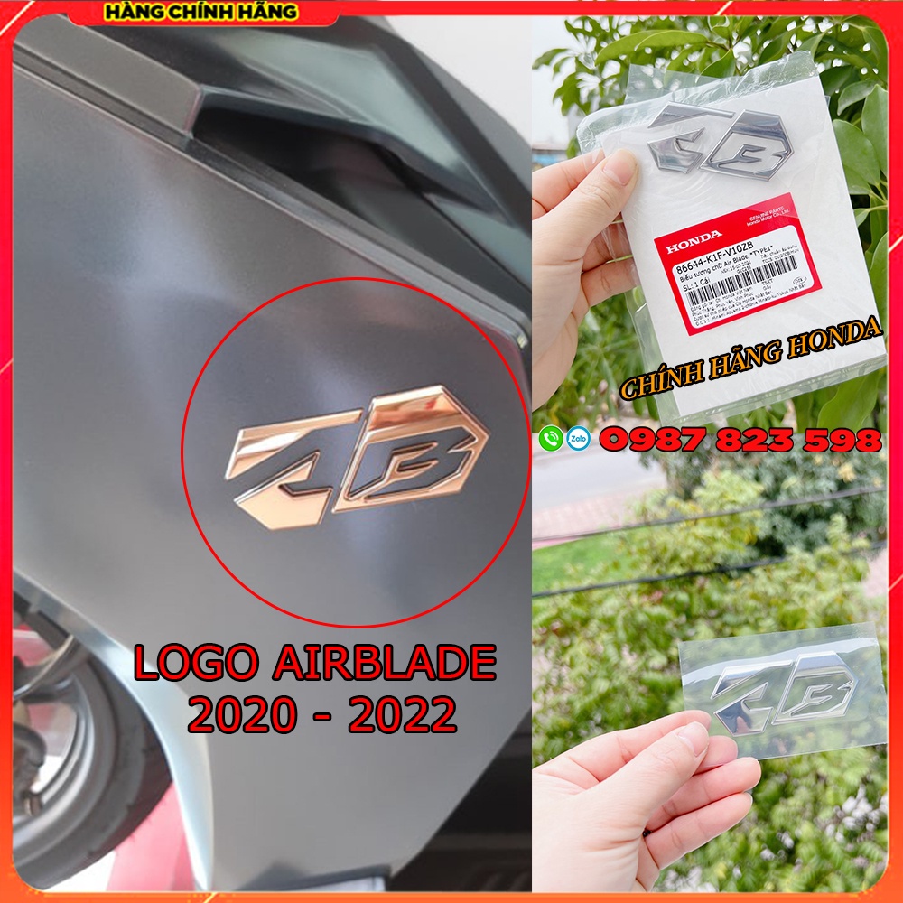 Logo airblade ab 2020 2022 chính hãng honda