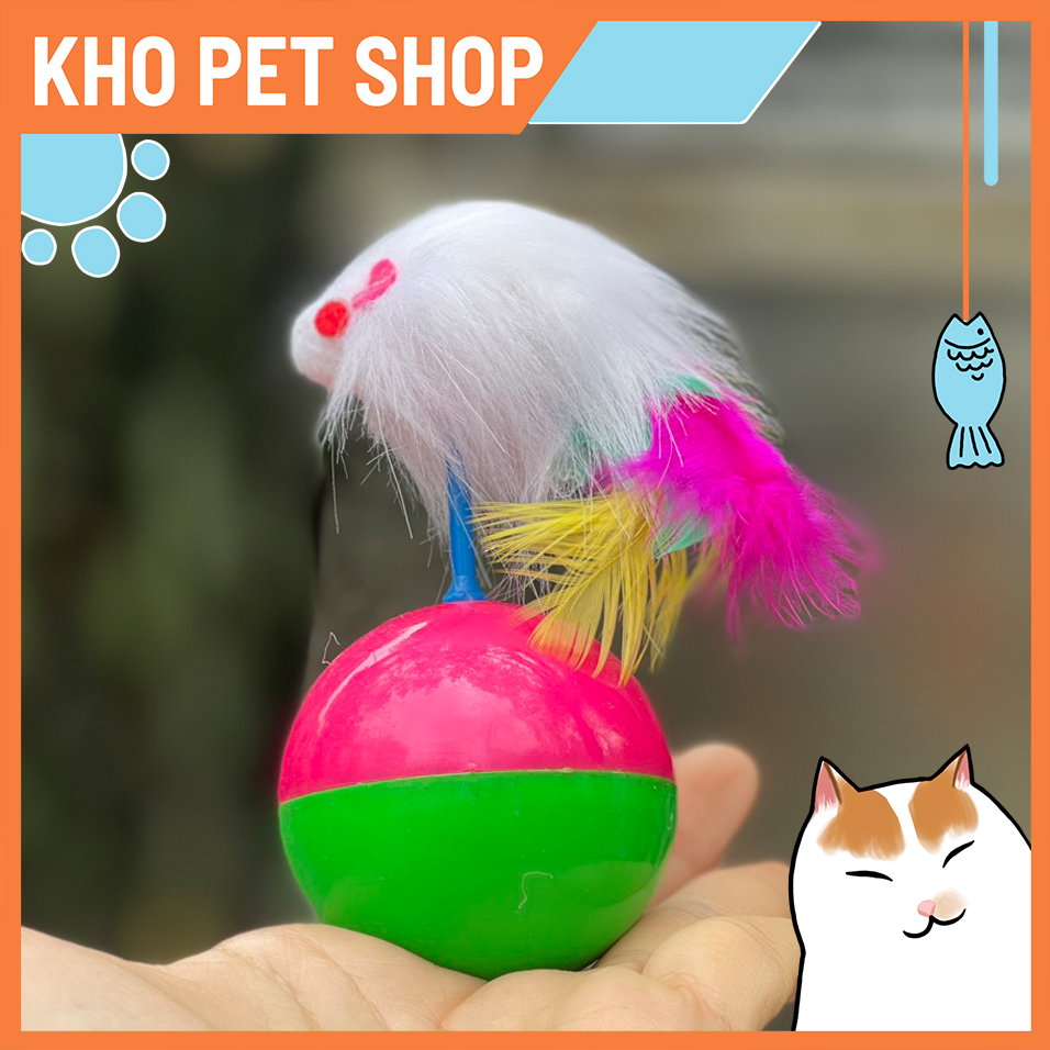 Bóng chuột lật đật cho thú cưng